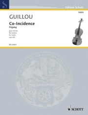 コ - インシデンス・Op.63（ジャン・ギユー） (ヴァイオリン）【Co-Incidence, Op. 63】