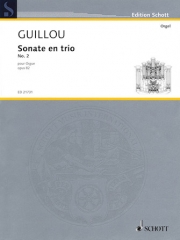 トリオ・ソナタ・No.2・Op.82 (ジャン・ギユー)（オルガン）【Sonate En Trio No. 2, Op. 82】