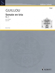 トリオ・ソナタ・No.3・Op.83 (ジャン・ギユー)（オルガン）【Sonate En Trio No. 3, Op. 83】