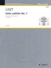 忘れられたワルツ・No.1（フランツ・リスト）（オルガン）【Valse Oubliée No. 1】