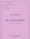 2つのやさしい小品（アンドレ・アメレール） (ストリングベース+ピアノ）【2 Pieces Breves】