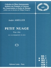 小さな雲・Op.308（アンドレ・アメレール） (ヴィオラ+ピアノ）【Petit Nuage Op.308】