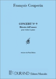 協奏曲・N.9（フランソワ・クープラン） (ヴァイオリン+ピアノ）【Concert N 9】