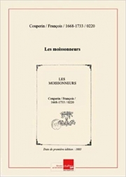 刈り入れする人々（フランソワ・クープラン） (ヴィオラ+ピアノ）【Les Moissonneurs】