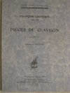 クラヴサン曲集・Vol.4  (フランソワ・クープラン)（ピアノ）【Pièces De Clavecin, Vol. 4 (Nos. 20-21)】
