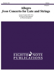 アレグロ「リュートと弦楽のための協奏曲」より（アントニオ・ヴィヴァルディ） (木管五重奏）【Allegro from Concerto for Lute and Strings】