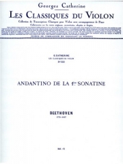 アンダンティーノ（ベートーヴェン） (ヴァイオリン+ピアノ）【Andantino from Sonatina No. 1】