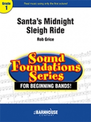 サンタの真夜中のそり滑り（ロブ・グライス）（スコアのみ）【Santa’s Midnight Sleigh Ride】