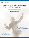 大道の歌（ウォルター・メルテンス）（ビブラフォン・フィーチャー）（スコアのみ）【Song Of The Open Road】