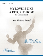 薔薇の歌（スコアのみ）【My Love Is Like A Red, Red Rose】