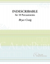 Indescribable（ブライス・クレイグ）（打楽器十重奏）