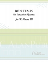 Bon Temps（ジョー・ムーア）（打楽器四重奏）