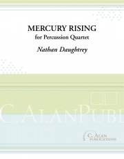 マーキュリー・ライジング（ナタン・ドートリー）（打楽器四重奏）【Mercury Rising】