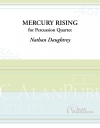 マーキュリー・ライジング（ナタン・ドートリー）（打楽器四重奏）【Mercury Rising】