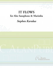 It Flows（スティーヴン・カルーカス） (アルトサックス+マリンバ）