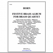 フェスティバル・ブラス・アルバム(ホルン) (金管四重奏)【Festive Brass Album(Horn)】