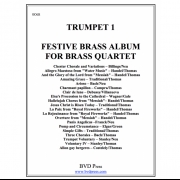 フェスティバル・ブラス・アルバム(トランペット1) (金管四重奏)【Festive Brass Album(trumpet 1)】