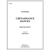 2つのルネッサンス・ダンス (金管四重奏)【2 Renaissance Dances】