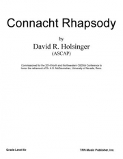 コナクト・ラプソディ（デイヴィッド・R・ホルジンガー）（スコアのみ）【Connacht Rhapsody】