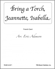 Bring a Torch, Jeannette, Isabella（エリック・アダムソン）（スコアのみ）