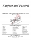 ファンファーレとフェスティバル（ゲイリー・ギルロイ）（スコアのみ）【Fanfare and Festival】