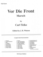 Vor die Front Marsch（カール・タイケ）（スコアのみ）