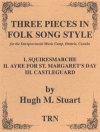 Three Pieces in Folk Song Style（ヒュー・ステュアート）（スコアのみ）