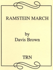 ラムシュタイン・マーチ（デービス・ブラウン）（スコアのみ）【Ramstein March】
