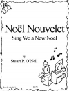 ノエル・ヌーベレット（スチュアート・オニール）（スコアのみ）【Noel Nouvelet】