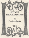 ジョイアント・プロクラメイション（クレイグ・アルベルティ）【Joyant Proclamation】