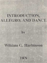 イントロダクション、アレグロとダンス（ウィリアム・ハービンソン）（スコアのみ）【Introduction, Allegro and Dance】