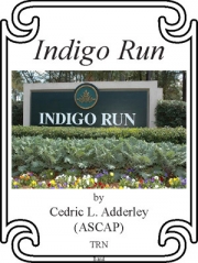 インディゴ・ラン（セドリック・アダリー）（スコアのみ）【Indigo Run】