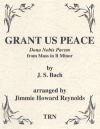 恵み深くわれらに平安を与えたまえ（バッハ）【Grant Us Peace】