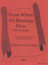 すべて恵みを与え給う人（クリフトン・ジョーンズ）（スコアのみ）【From Whom All Blessings Flow】