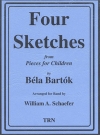 4つのスケッチ（ベラ・バルトーク）【Four Sketches】