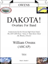 ダコタ！（ウィリアム・オーウェンズ）（スコアのみ）【Dakota! Overture for Band】