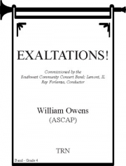 Exalations（ウィリアム・オーウェンズ）（スコアのみ）