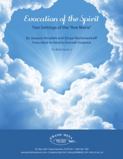 精神の喚起（セルゲイ・ラフマニノフ / ジャック・アルカデルト）（スコアのみ）【Evocation of the Spirit】