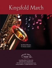 キングスフォールド・マーチ（ヴィクター・フラワーズ）（スコアのみ）【Kingsfold March】