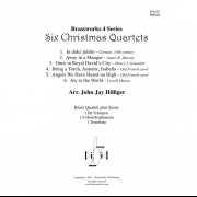 6つのクリスマス・カルテット (金管四重奏)【6 Christmas Quartets】