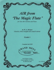 アリア「魔笛」より（モーツァルト） (クラリネット+ピアノ）【Air from The Magic Flute】
