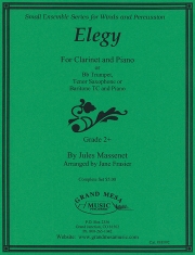エレジー（ジュール・マスネ） (テナーサックス+ピアノ）【Elegy】