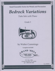ベッドロック・バリエーション（ウォルター・カミングス） (テューバ+ピアノ）【Bedrock Variations】