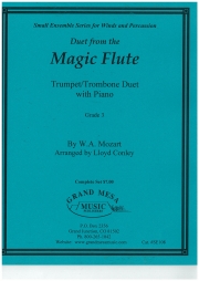 デュエット「魔笛」より （モーツァルト） (金管二重奏+ピアノ)【Duet from the Magic Flute】