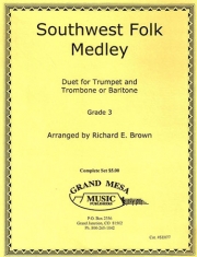 サウスウェスト・フォーク・メドレー （リチャード・ブラウン） (金管二重奏)【Southwest Folk Medley】