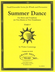 サマー・ダンス （ウォルター・カミングス） (金管二重奏)【Summer Dance】