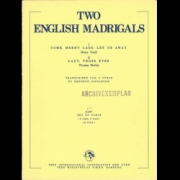 2つのイングリッシュ・マドリガル（Henry Lichfild） (金管五重奏)【Two English Madrigals】