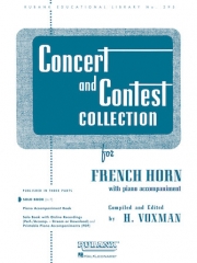 フレンチ・ホルンのためのコンサート & コンテスト・コレクション（ピアノ伴奏譜のみ）【Concert and Contest Collection for French Horn】