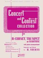 トランペットのためのコンサート & コンテスト・コレクション（トランペット+ピアノ）【Concert and Contest Collection】