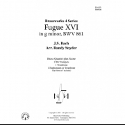 フーガ・第16番・ト短調・BWV861 (バッハ) (金管四重奏)【Fugue XVI in g minor, BWV 861】